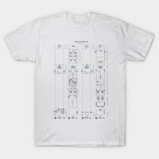 Tesla Coil Circuits T-Shirt